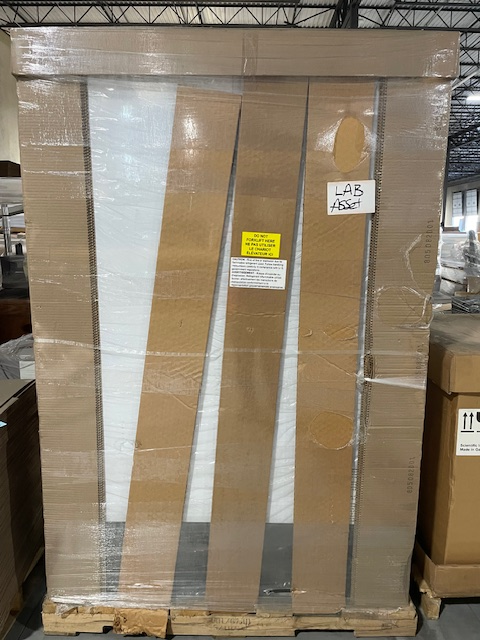 Fisherbrand Double Door Fridge 49 PNT Glass  M#GTFBG49RPGA - Still packaged never used